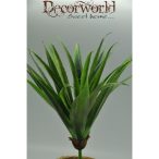 Bromélia csokor műa. zöld