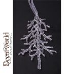 Ág akasztós műanyag 15,5cm fehér