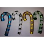 Karácsonyfadísz műanyag 14cm - 4 színben