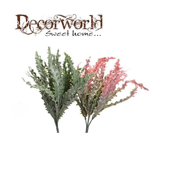 Selyemvirág páfrány műanyag 2 féle