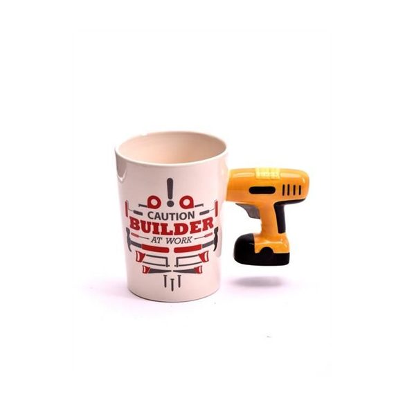 Bögre fúrógéppel kerámia