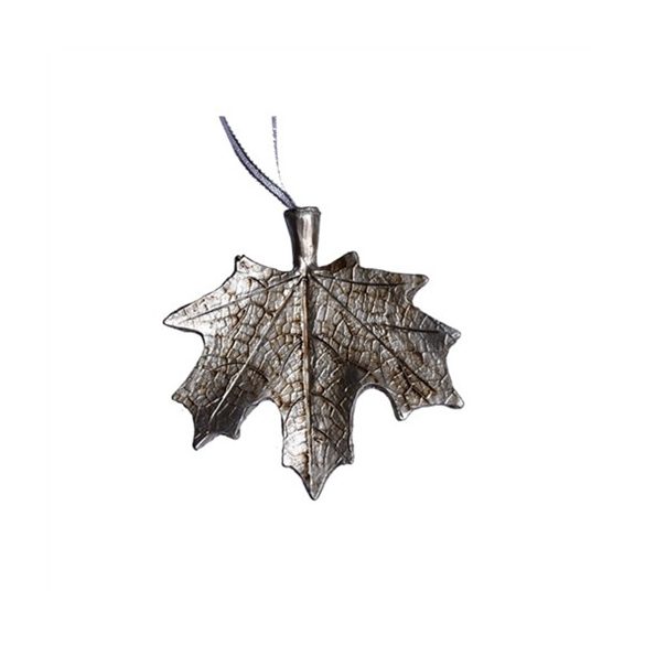 Falevél akasztós poly arany