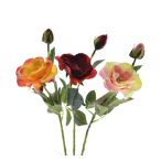 Selyemvirág Rózsa 38cm 4 féle