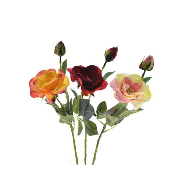 Selyemvirág Rózsa 38cm 4 féle