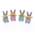 Nyuszi poly 5x5x7cm - 4féle