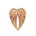 Anygyalszárny műanyag 14,5x11x2cm bronz