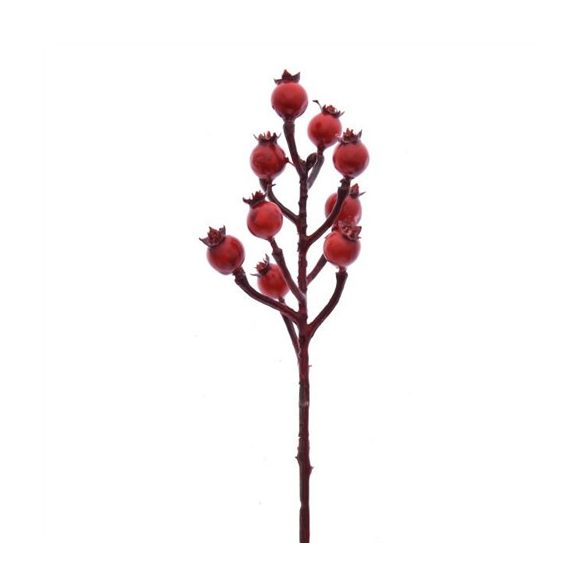 Betűzős bogyós polyfoam 30 cm - Piros S/10