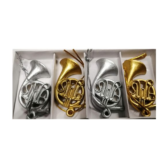 Tuba akasztós - Arany,Ezüst S/4