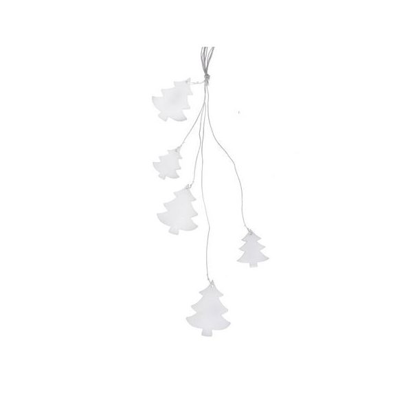 Fenyő akasztós fa 50 cm fehér