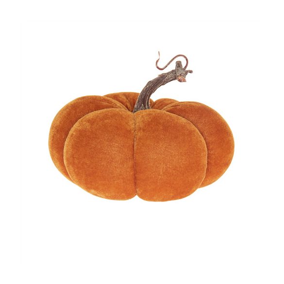 Tök bársony 15x10 cm - Narancs