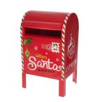 Postaláda fém 19 cm - Piros