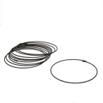 Karika fém 10cm 0,25 kg - Fekete S/10