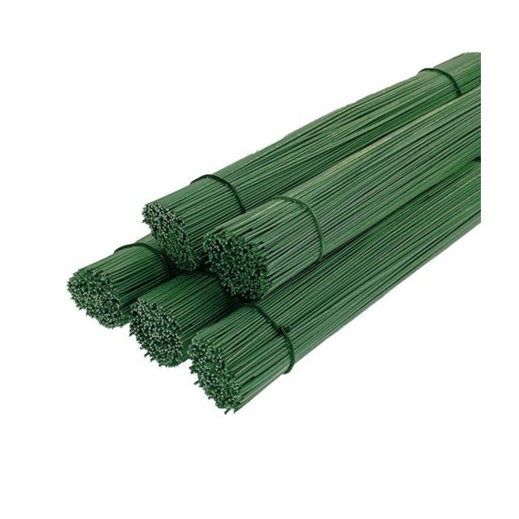 Vágott drót 1,4 mm x 55 cm - Zöld 0,5 kg