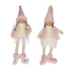 Gyerek lógólábú 12x9x43cm - Rózsaszín 2féle