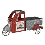 Kis autó tárolóval bádog 44,5x20x26 cm