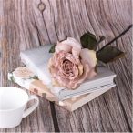 Rózsa szálas antik 65cm - Lila