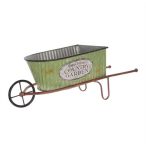   Talicska fém"Country Garden" felirattal 61x22x22,5cm - Zöld