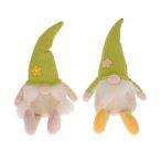 Orrmanó lógólábú textil 8x32cm - 2 féle (zöld,fehér)