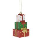 Ajándékdoboz akasztós műanyag 5,7x5,8x10,3cm