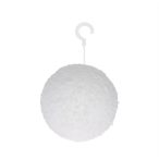 Gömb hungarocell havas 6cm - Fehér S/12