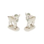   Szarvas sapkában, sállal álló, glitteres poly 5x2,4x5,8cm - 2féle