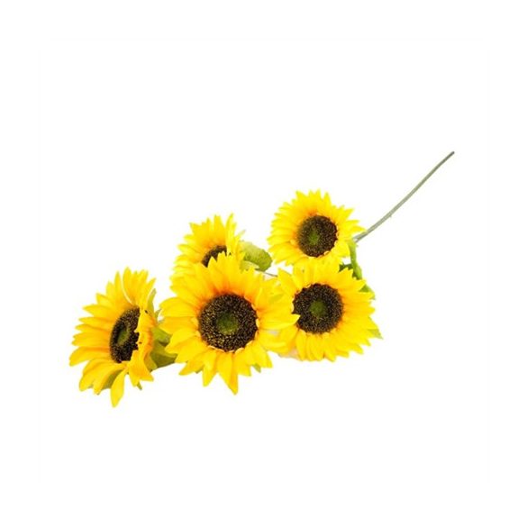 Napraforgó ág 90cm - Sárga