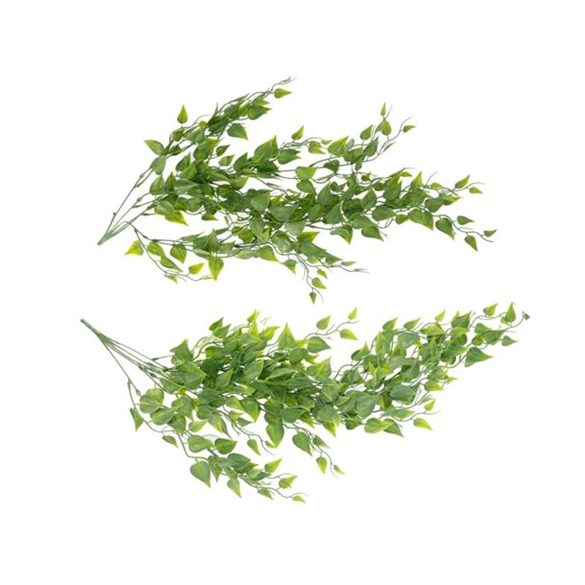 Selyemvirág leveles, futó 84cm - 2féle