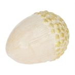 Makk poly 11,5x8x8cm - Krém,arany