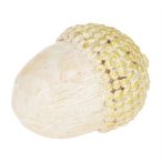 Makk poly 4x4x5cm - Krém,arany