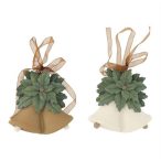 Csengő fagyöngyel akasztós poly 7x4x8cm - 2féle