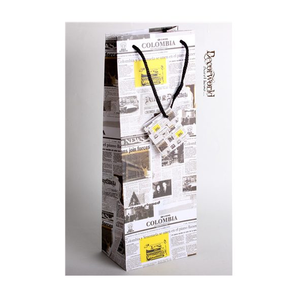Papírtasak Boros Újságpapírok 36cm