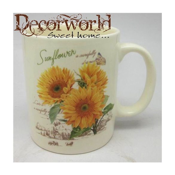 Kerámia Bögre - Napraforgós