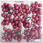 Gömb betűzős üveg pick szett 1,5 cm S/144 - Mályva