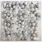 Kd. üveg pick Bogyós ezüst 1,5cm S/144