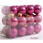 Ü. Kd. Gömb S/24db mályva 2,5cm