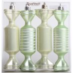 Kd. Szaloncukor fényes/matt mentazöld 11cm S/4