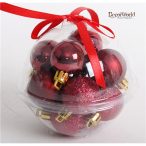 Kd. Gömb bordó 3cm S/12