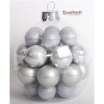 Kd. Gömb ezüst 5/6cm S/28