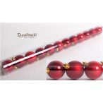 Kd. Gömb S/12db piros 4cm