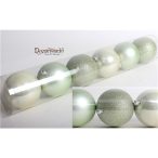 Kd. Gömb mentazöld 8cm S/6