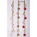 Dekor facsillag madzag+akasztó 3S 56cm