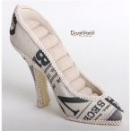 P. ékszertartó cipő úságpapír 14cm