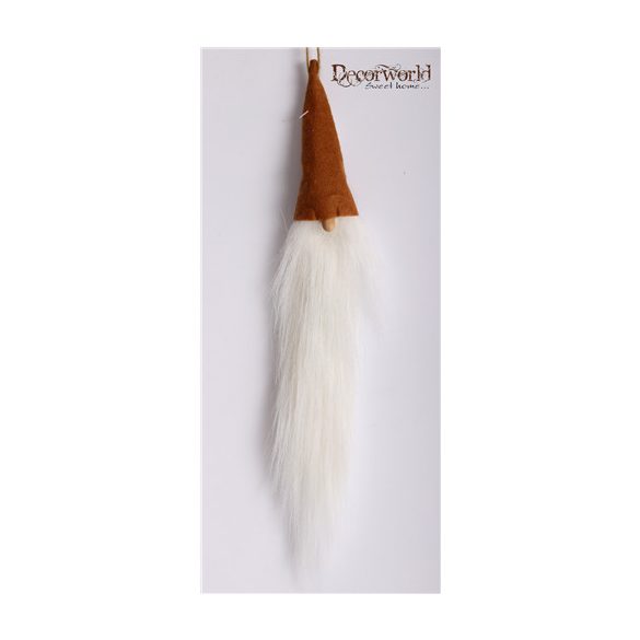 Filcsapis orrszakáll 30cm - Barna