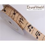 Szalag Juta+kotta Na.Vá 30mm x 10m