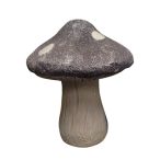 Kültéri gomba szürke kalapos 24x28 cm