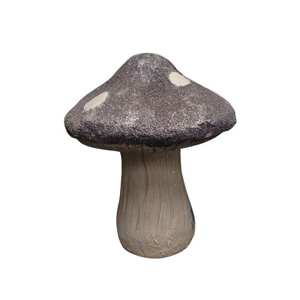 Kültéri gomba szürke kalapos 30x35,5 cm