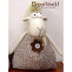 Textil bari ajtótámasz bar. virág 30cm