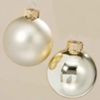 Üveggömb 2cm - Arany Matt/fényes S/15