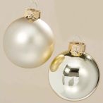 Üveggömb 2cm - Arany Matt-fényes S/25