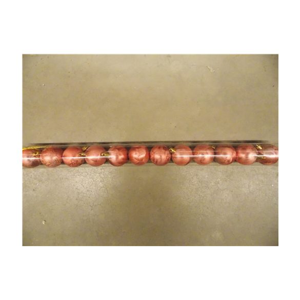 Kd. Gömb S/12db púder jeges 5cm